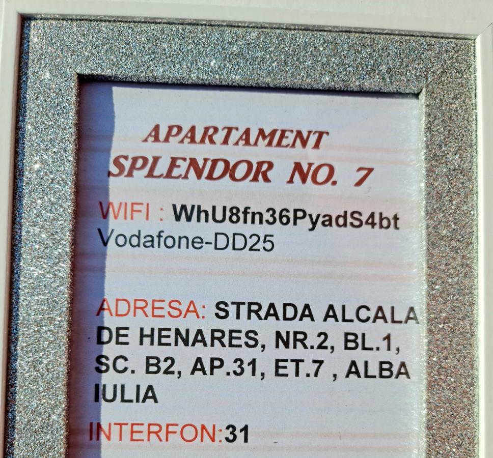 Apartament Splend'Or No7 อัลบายูเลีย ภายนอก รูปภาพ